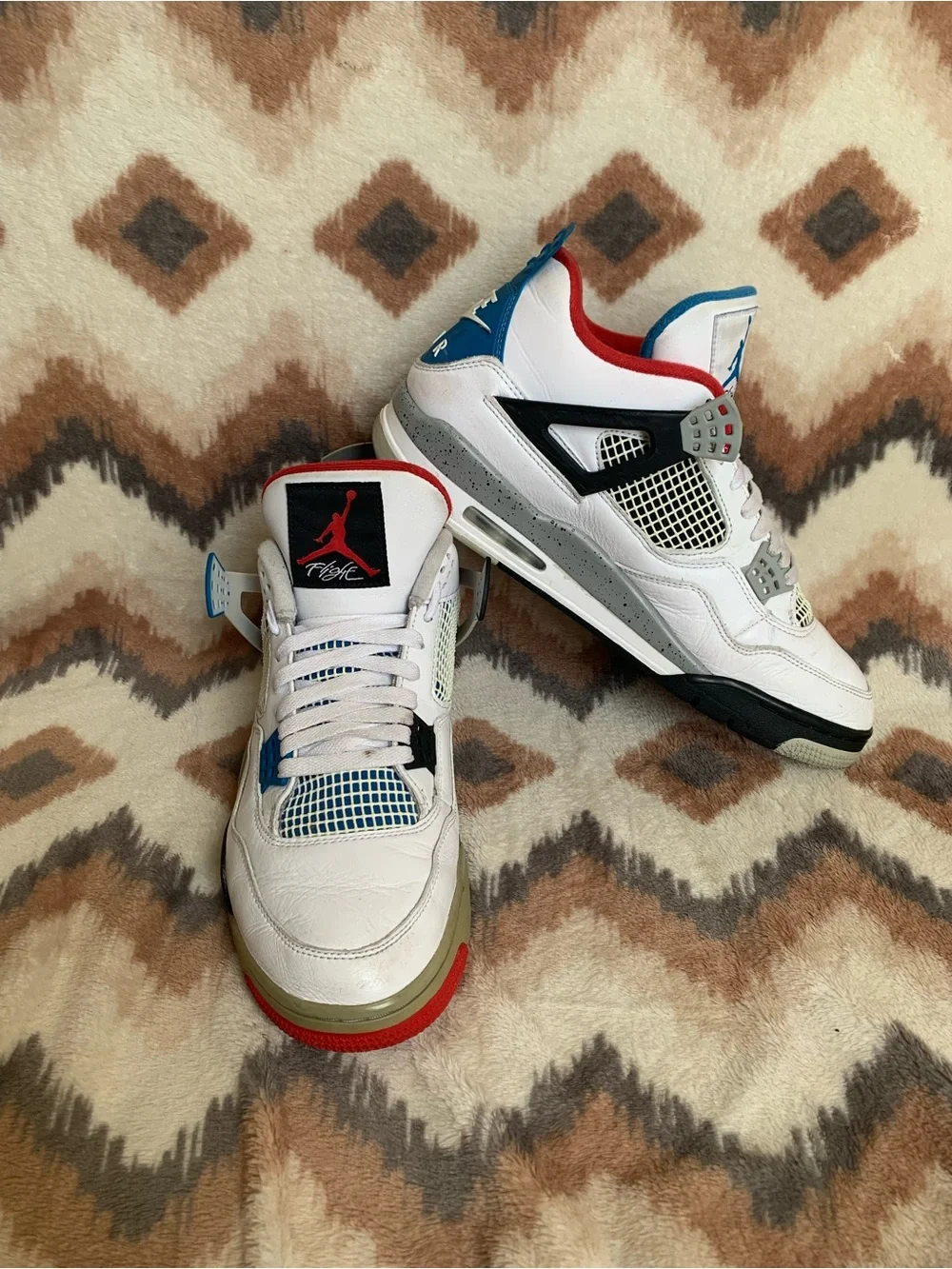 Nike Air Jordan 4 Retro SE Mid What The 2019 Size 12 Men CI1184-146